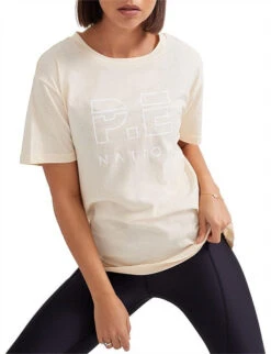 P.E NATION - HEADS UP TEE (SHORTBREAD)
