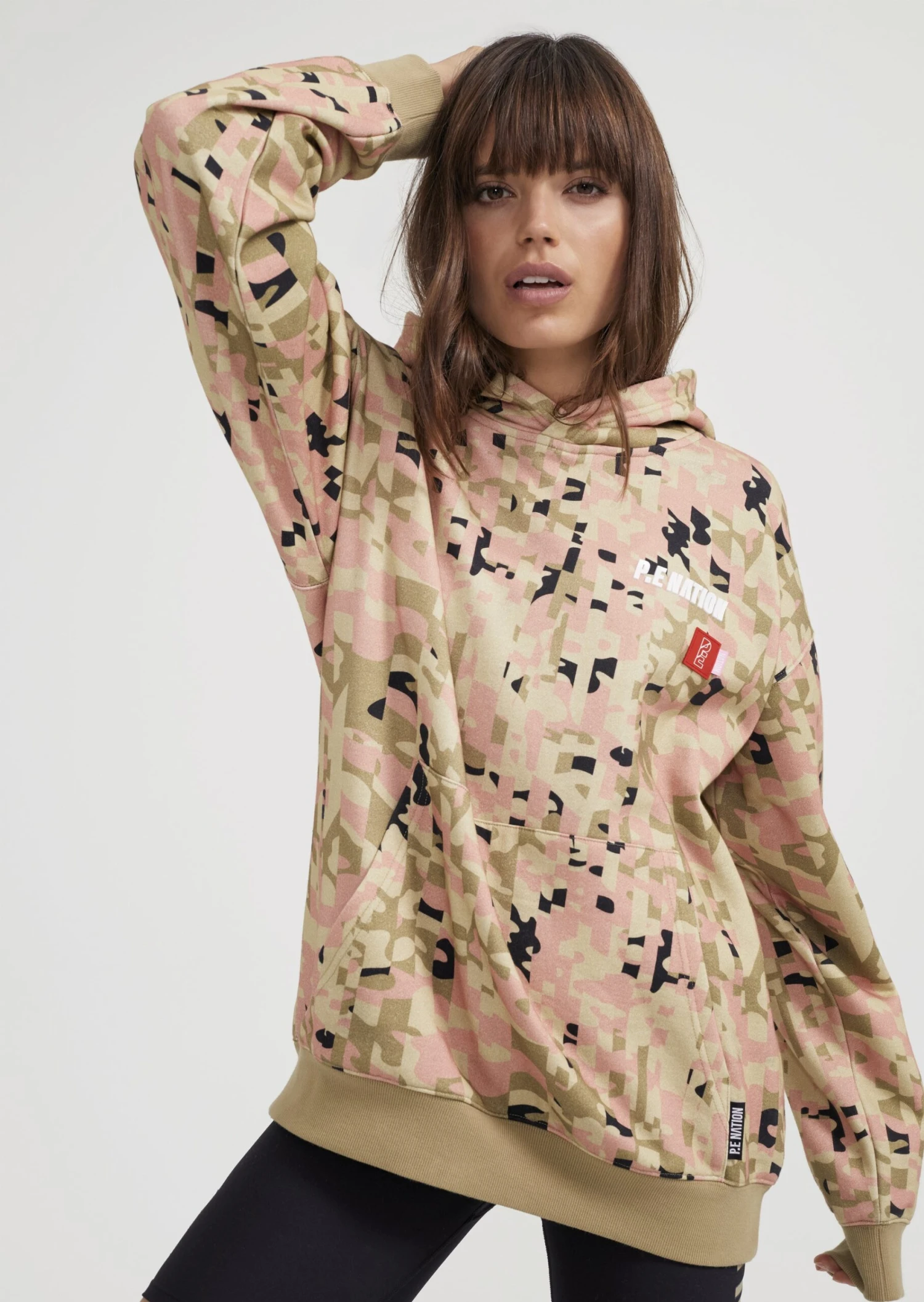 P.E NATION - Combat Hoodie (Print) 1 P.E NATION - Combat Hoodie (Print)