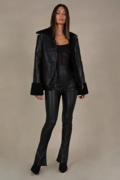 MISHA - SAVALA JACKET (FAUX LEATHER)