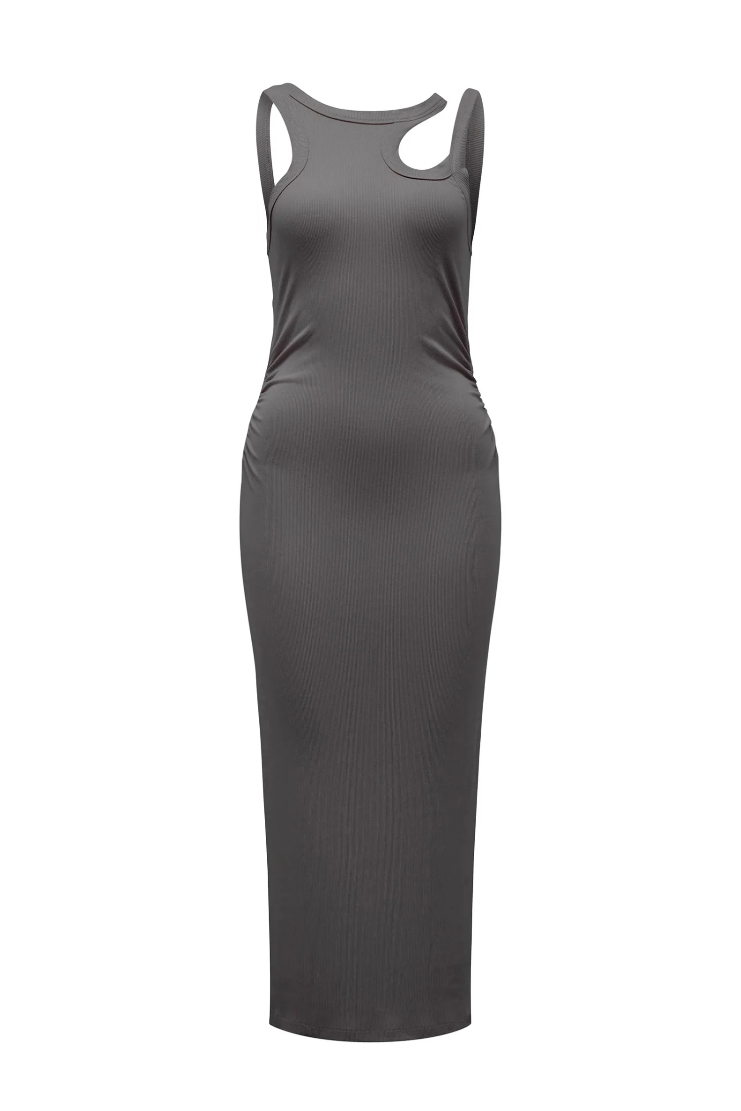 MISHA URBAN - CRUZ RIB DRESS (Slate) 4 MISHA URBAN - CRUZ RIB DRESS (Slate) - Image 4