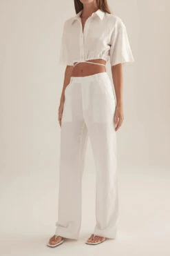 Ownley - Daley Pant (Ivory) 7 Ownley - Daley Pant (Ivory) -Faithfull The Brand || Carver™ || One Teaspoon Shop Elysian Collective DALEY PANT IVORY 4