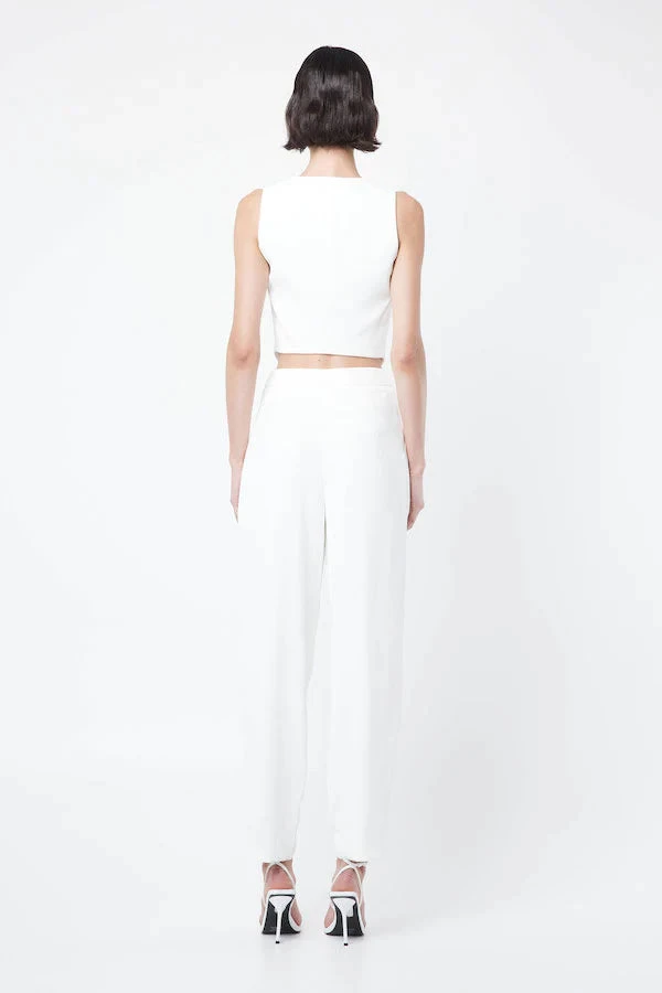 MOSSMAN - The Como Pant (White) 3 MOSSMAN - The Como Pant (White) - Image 3