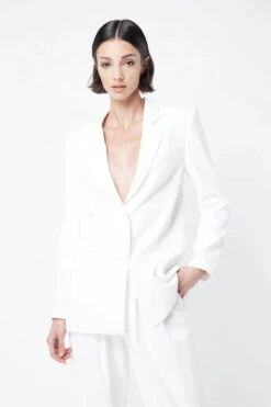 MOSSMAN - The Como Blazer (White)