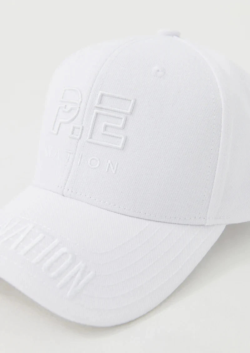 PE NATION - Courtside Cap (Optic White) 1 PE NATION - Courtside Cap (Optic White)