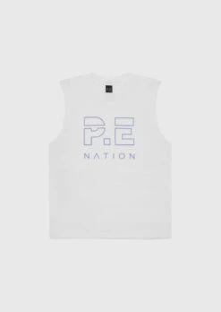 PE Nation - Shuffle Tank (Optic White) 9 PE Nation - Shuffle Tank (Optic White) -Faithfull The Brand || Carver™ || One Teaspoon Shop Elysian Collective Shuffle Tank Optic White 5