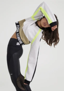 PE NATION- Opponent Sweat (Grey Marl)