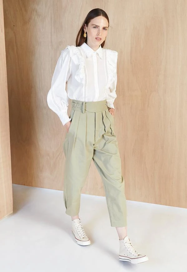 MAGALI PASCAL - Gurka Pants (Light Khaki) 4 MAGALI PASCAL - Gurka Pants (Light Khaki) - Image 4