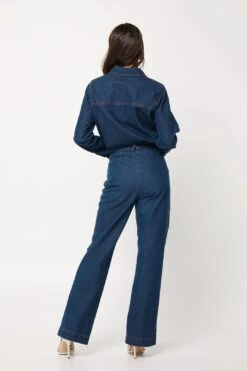 MOSSMAN - The After Dark Pant (Dark Denim) -Faithfull The Brand || Carver™ || One Teaspoon Shop elysain collective mossman the after dark pant 6