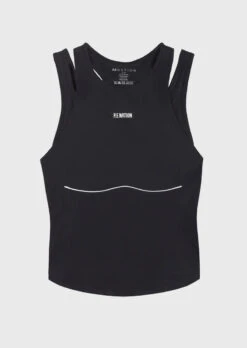 PE NATION - DOWNTEMPO TANK (BLACK)