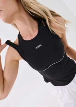 PE NATION - DOWNTEMPO TANK (BLACK) -Faithfull The Brand || Carver™ || One Teaspoon Shop elysian collecitve pe nation downtempo tank black 2