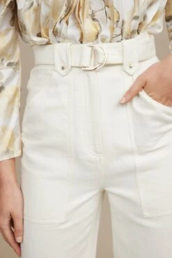 ACLER - Bancroft Pant (Ivory) -Faithfull The Brand || Carver™ || One Teaspoon Shop elysian collective acler bancroft pant ivory 5