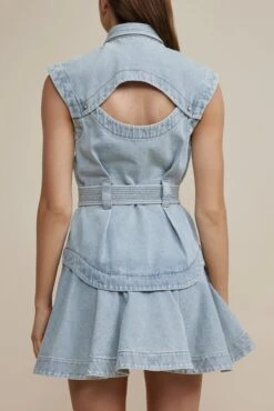 ACLER - Blake Dress (Ice Wash) 11 ACLER - Blake Dress (Ice Wash) -Faithfull The Brand || Carver™ || One Teaspoon Shop elysian collective acler blake dress ice wash 4