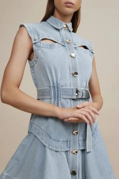 ACLER - Blake Dress (Ice Wash) 8 ACLER - Blake Dress (Ice Wash) -Faithfull The Brand || Carver™ || One Teaspoon Shop elysian collective acler blake dress ice wash 5