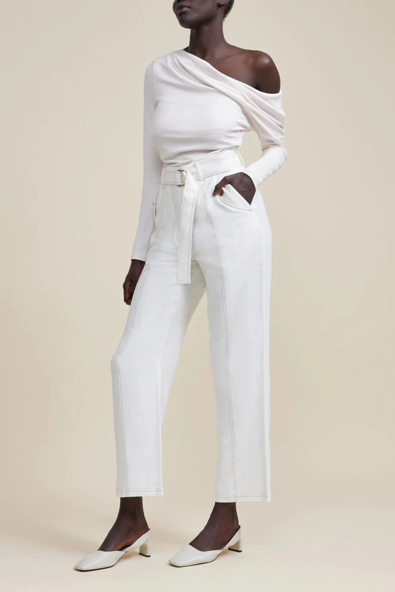 ACLER - Dakota Pant (Ivory) 3 ACLER - Dakota Pant (Ivory) - Image 3