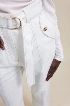 ACLER - Dakota Pant (Ivory) 9 ACLER - Dakota Pant (Ivory) -Faithfull The Brand || Carver™ || One Teaspoon Shop elysian collective acler dakota pant ivory 5