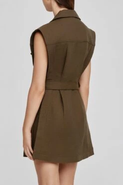 ACLER - Walter Dress (Forest Green) -Faithfull The Brand || Carver™ || One Teaspoon Shop elysian collective acler walter dress 3