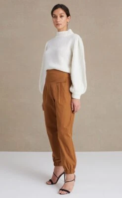 BEC & BRIDGE - Celeste Tuck Knit Jumper (Ivory) -Faithfull The Brand || Carver™ || One Teaspoon Shop elysian collective bec and bridge celeste tuck knit ivory 2