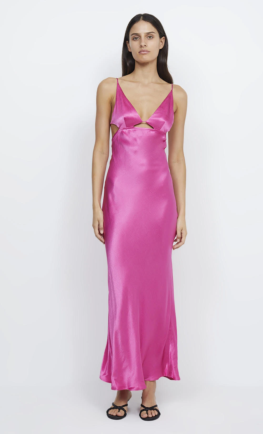 BEC + BRIDGE - INDI STRAPPY MAXI DRESS (Deep Pink) 1 BEC + BRIDGE - INDI STRAPPY MAXI DRESS (Deep Pink)
