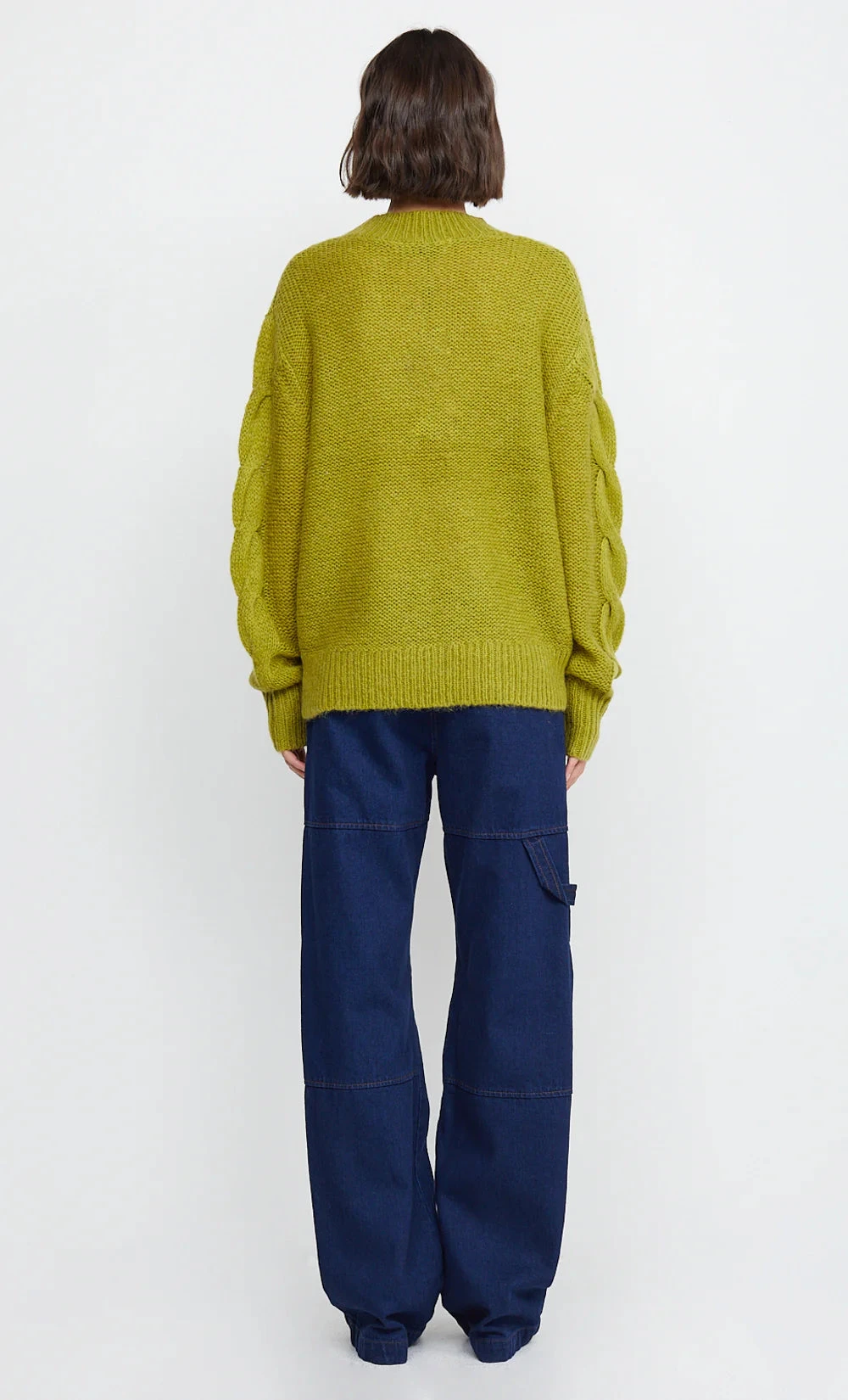 BEC + BRIDGE - MARION KNIT JUMPER (Fern Green) 2 BEC + BRIDGE - MARION KNIT JUMPER (Fern Green) - Image 2