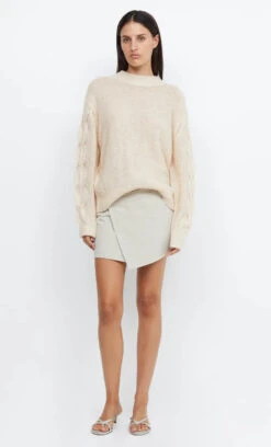 BEC + BRIDGE - MARION KNIT JUMPER (Oatmeal)