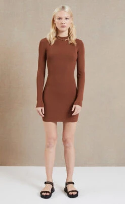 BEC AND BRIDGE - Marta Long Sleeve Knit Mini Dress (Gelato)