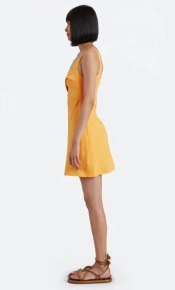 BEC + BRIDGE - PHOEBE MINI DRESS (Mandarin) FINAL SALE -Faithfull The Brand || Carver™ || One Teaspoon Shop elysian collective bec and bridge phoebe mini dress mandarin 3
