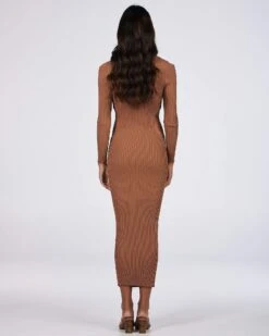 CHARLIE HOLIDAY - Violet Midi Dress (Chocolate) 9 CHARLIE HOLIDAY - Violet Midi Dress (Chocolate) -Faithfull The Brand || Carver™ || One Teaspoon Shop elysian collective charlie holiday violet midi dress chocolate 4