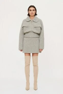 CLEA - Hugo Boucle Bomber (Grey)