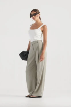 ELKA COLLECTIVE - Aida Pant (Natural) -Faithfull The Brand || Carver™ || One Teaspoon Shop elysian collective elka collective aida pant natural 1
