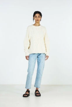 ELKA COLLECTIVE - Copengagen Knit (Cream) -Faithfull The Brand || Carver™ || One Teaspoon Shop elysian collective elka collective copenhagen knit cream 3