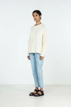 ELKA COLLECTIVE - Copengagen Knit (Cream) -Faithfull The Brand || Carver™ || One Teaspoon Shop elysian collective elka collective copenhagen knit cream 4