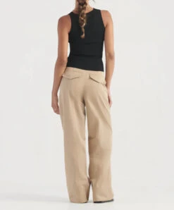 ELKA COLLECTIVE - Estella Pant (Sand) -Faithfull The Brand || Carver™ || One Teaspoon Shop elysian collective elka collective estella pant sand 3
