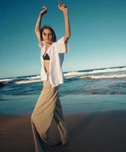 ELKA COLLECTIVE - Estella Pant (Sand) -Faithfull The Brand || Carver™ || One Teaspoon Shop elysian collective elka collective estella pant sand 4