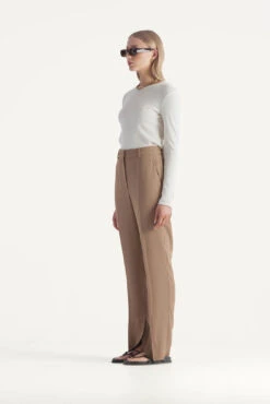 ELKA COLLECTIVE - FRIDA PANT (Taupe) -Faithfull The Brand || Carver™ || One Teaspoon Shop elysian collective elka collective frida pant taupe 3