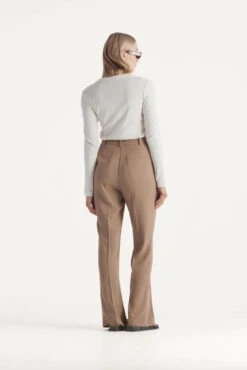 ELKA COLLECTIVE - FRIDA PANT (Taupe) -Faithfull The Brand || Carver™ || One Teaspoon Shop elysian collective elka collective frida pant taupe 4