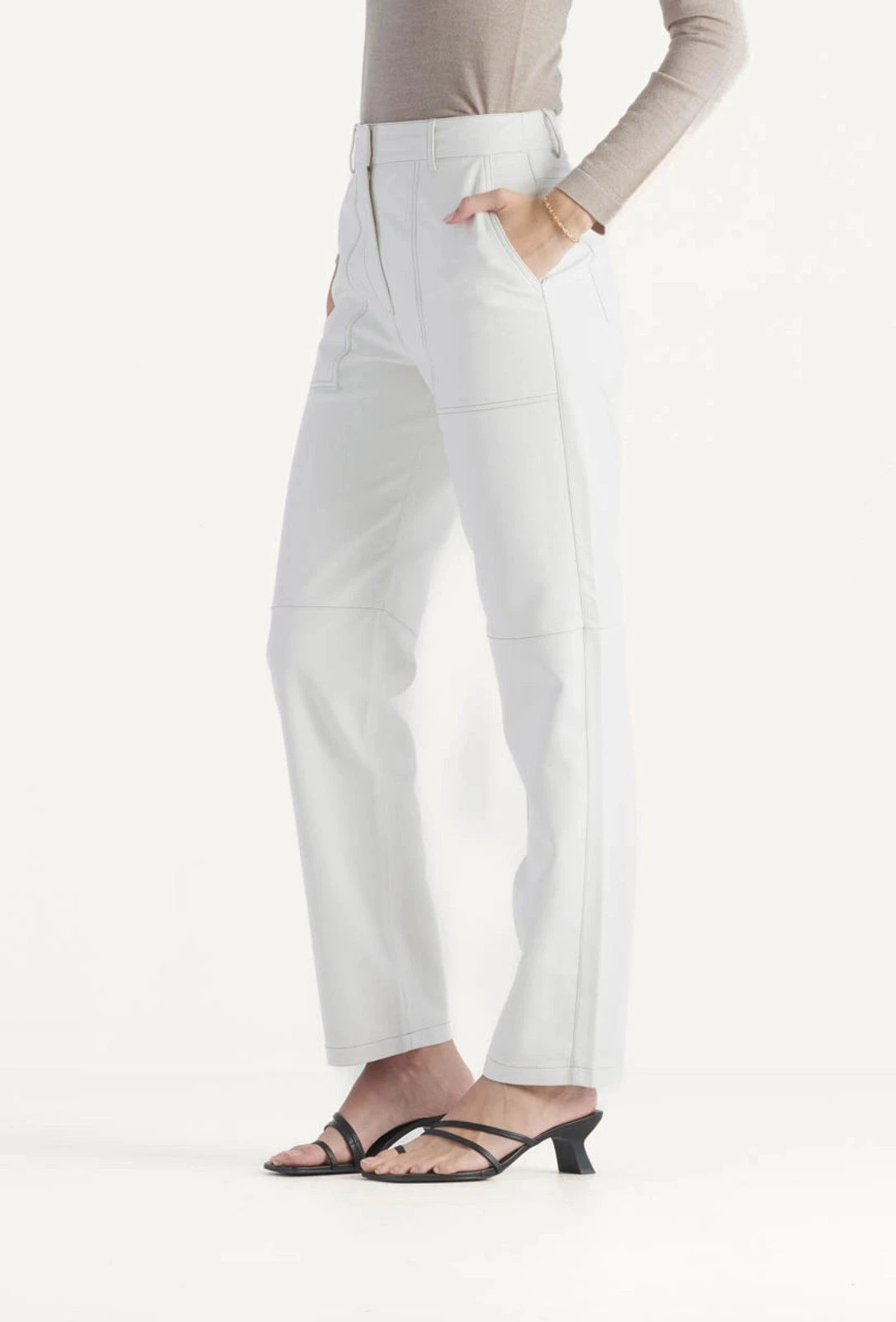 ELKA COLLECTIVE - Hayward Pant (Ivory) 5 ELKA COLLECTIVE - Hayward Pant (Ivory) - Image 5