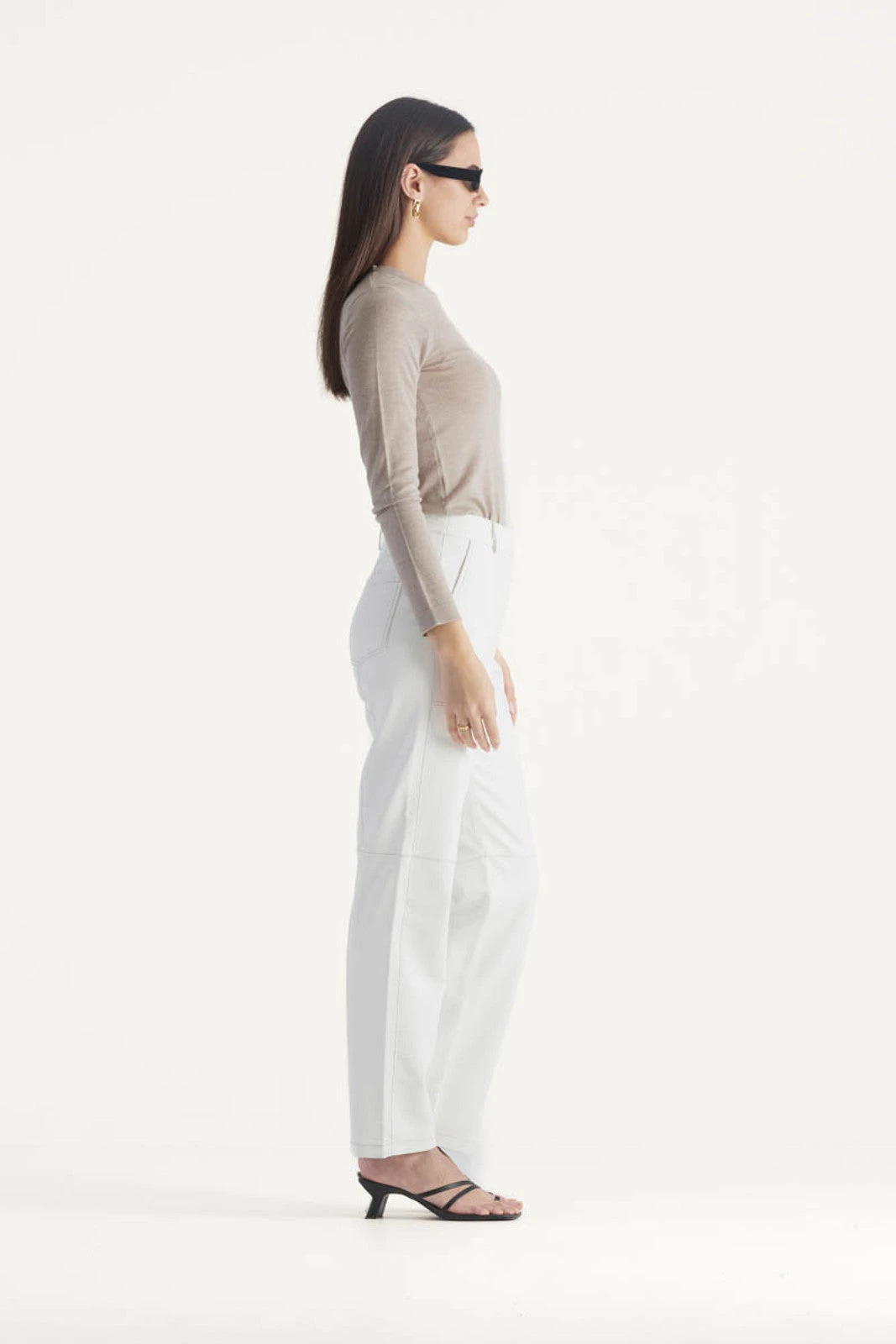 ELKA COLLECTIVE - Hayward Pant (Ivory) 4 ELKA COLLECTIVE - Hayward Pant (Ivory) - Image 4
