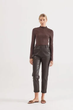 ELKA COLLECTIVE - Iris Pant (Chocolate) -Faithfull The Brand || Carver™ || One Teaspoon Shop elysian collective elka collective iris pant chocolate 3