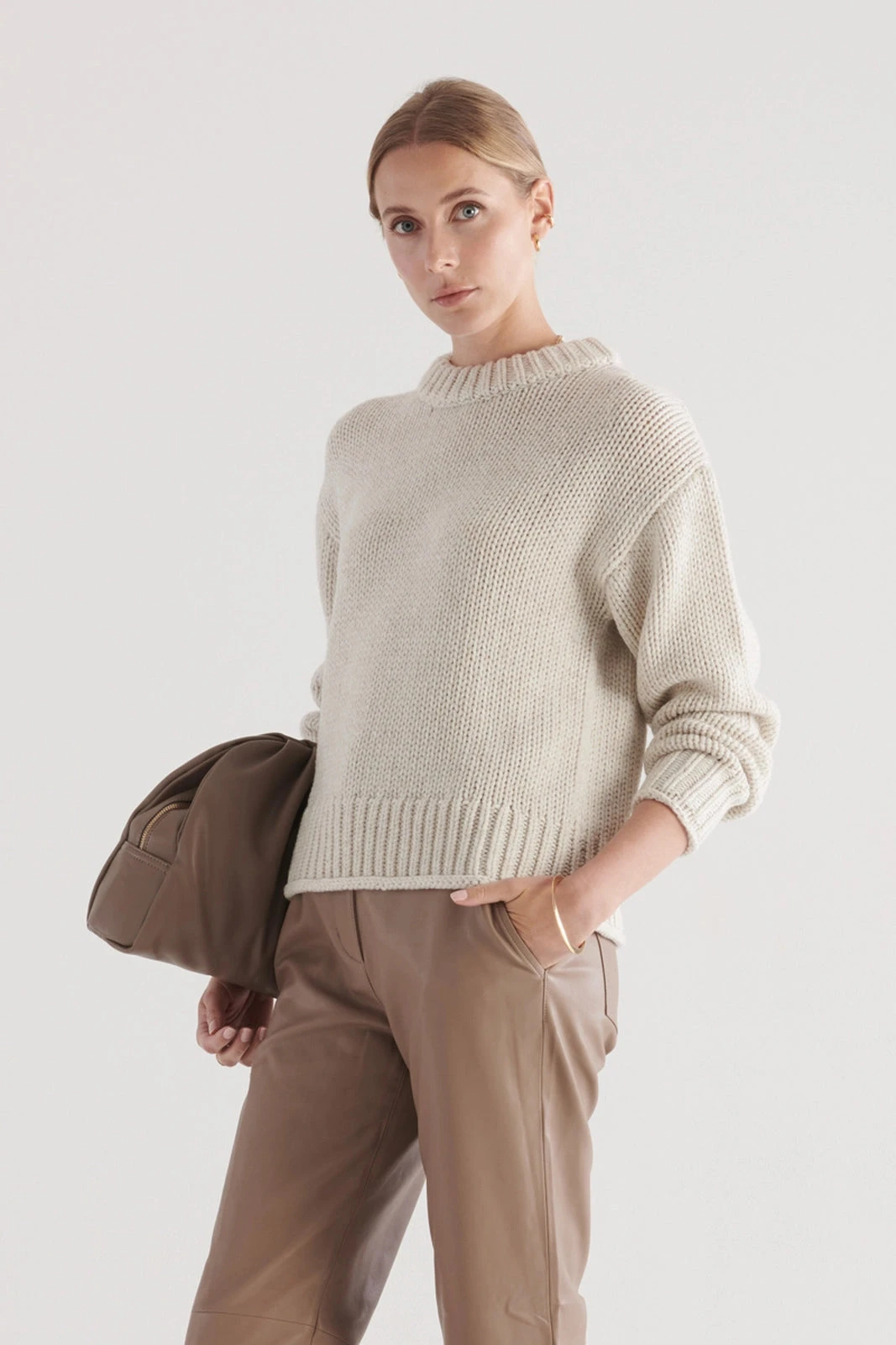 ELKA COLLECTIVE - Karlie Knit (Parchment) 1 ELKA COLLECTIVE - Karlie Knit (Parchment)