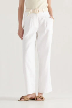 ELKA COLLECTIVE - Kimberley Pant (White) -Faithfull The Brand || Carver™ || One Teaspoon Shop elysian collective elka collective kimberley pants white 1