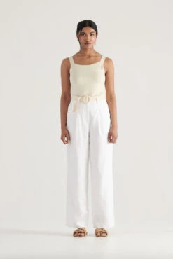 ELKA COLLECTIVE - Kimberley Pant (White) -Faithfull The Brand || Carver™ || One Teaspoon Shop elysian collective elka collective kimberley pants white 3