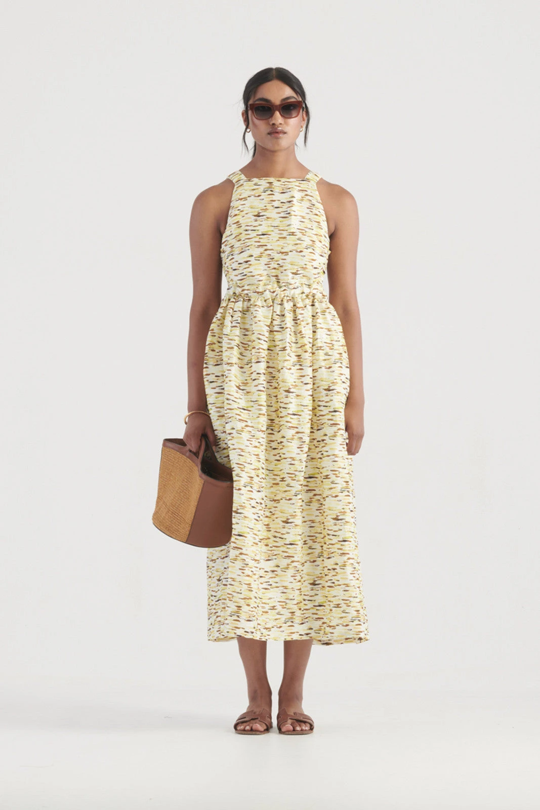 ELKA COLLECTIVE - Mari Dress (Citrus Print) 6 ELKA COLLECTIVE - Mari Dress (Citrus Print) - Image 6