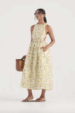 ELKA COLLECTIVE - Mari Dress (Citrus Print) 8 ELKA COLLECTIVE - Mari Dress (Citrus Print) -Faithfull The Brand || Carver™ || One Teaspoon Shop elysian collective elka collective mari dress citrus print 3