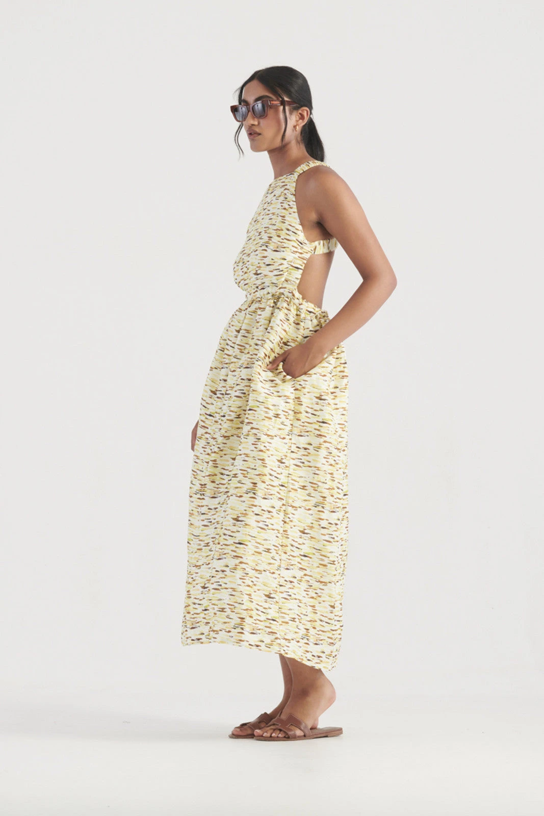 ELKA COLLECTIVE - Mari Dress (Citrus Print) 1 ELKA COLLECTIVE - Mari Dress (Citrus Print)