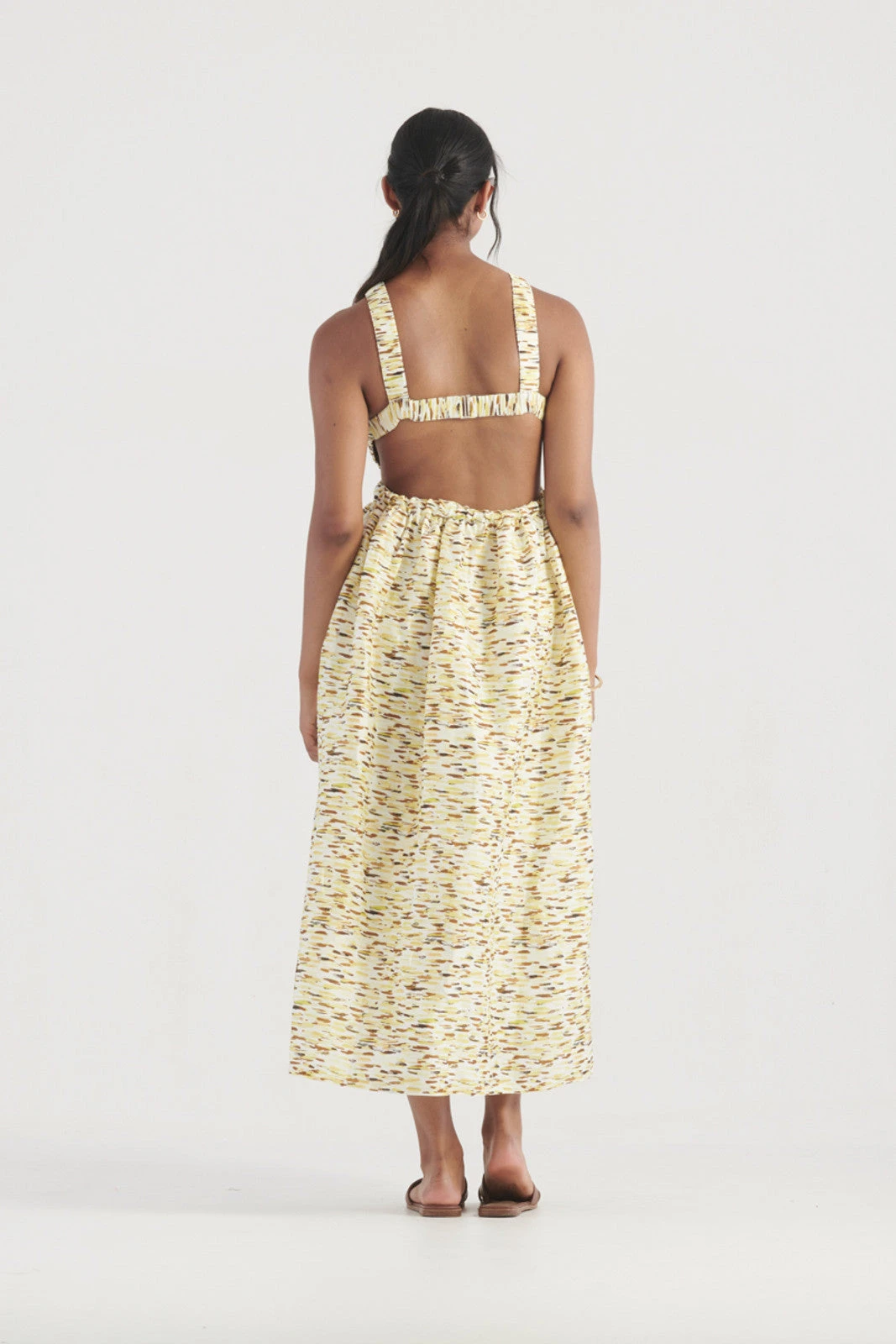 ELKA COLLECTIVE - Mari Dress (Citrus Print) 2 ELKA COLLECTIVE - Mari Dress (Citrus Print) - Image 2