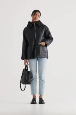 ELKA COLLECTIVE - Michaela Jacket (Black) -Faithfull The Brand || Carver™ || One Teaspoon Shop elysian collective elka collective michaela jacket black 3