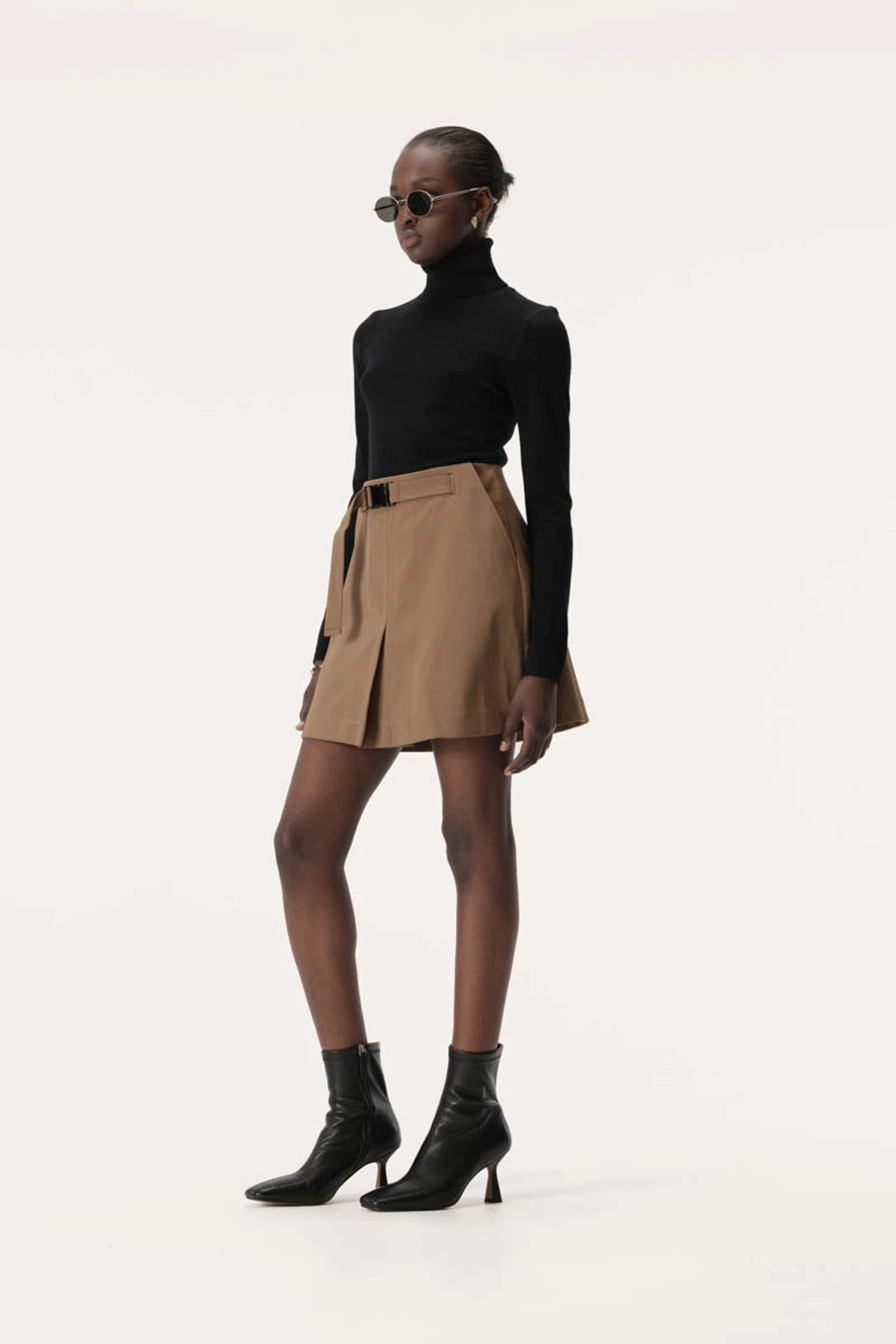 ELKA COLLECTIVE - Raquel Skirt (Dark Taupe) 4 ELKA COLLECTIVE - Raquel Skirt (Dark Taupe) - Image 4
