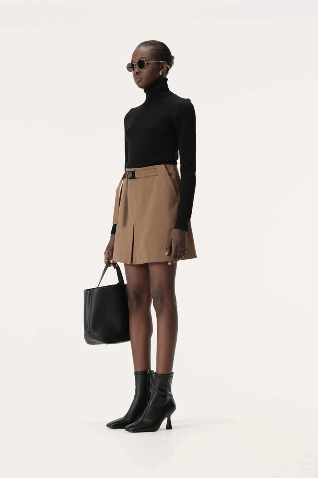 ELKA COLLECTIVE - Raquel Skirt (Dark Taupe) 2 ELKA COLLECTIVE - Raquel Skirt (Dark Taupe) - Image 2