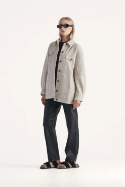 ELKA COLLECTIVE - Santino Jacket (Oat Twill) -Faithfull The Brand || Carver™ || One Teaspoon Shop elysian collective elka collective santino jacket oat twill 4