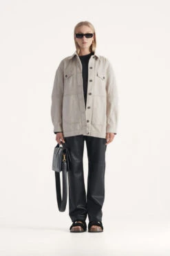 ELKA COLLECTIVE - Santino Jacket (Oat Twill) -Faithfull The Brand || Carver™ || One Teaspoon Shop elysian collective elka collective santino jacket oat twill 7